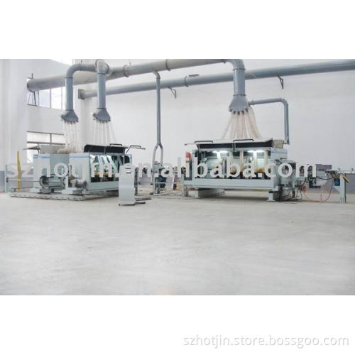 parquet wood flooring machine